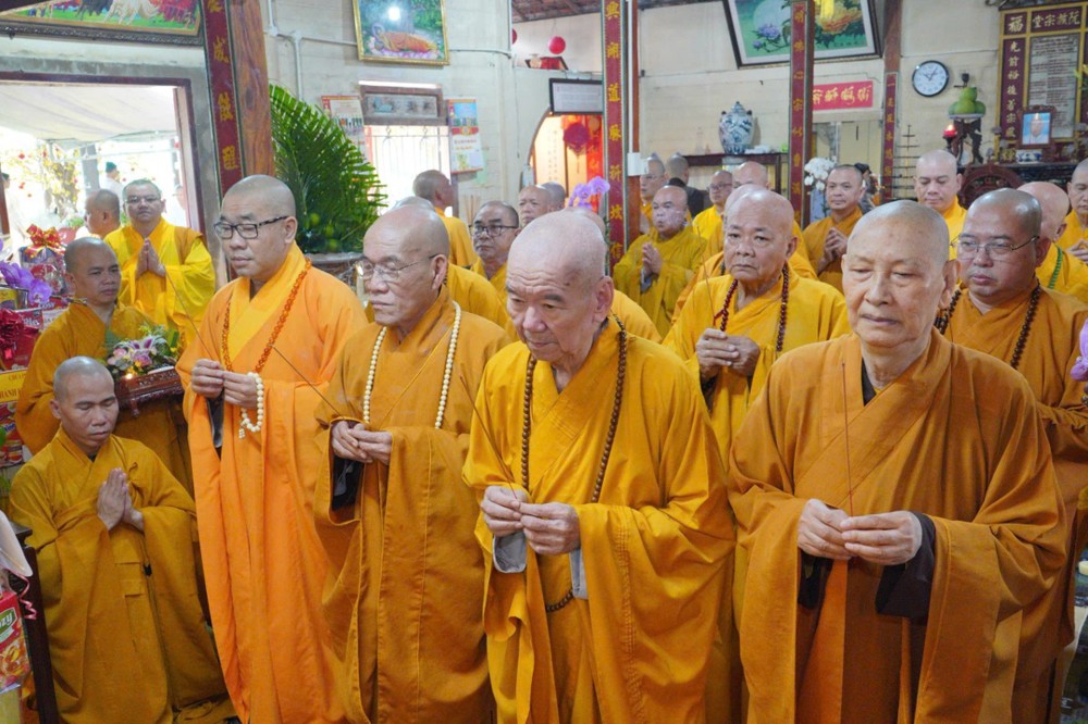 Đồng Tháp: Trang nghiêm lễ Húy kỵ lần thứ 6 - Tưởng niệm cố Hoà thượng Thích Thiện Tánh tại chùa Long Đức