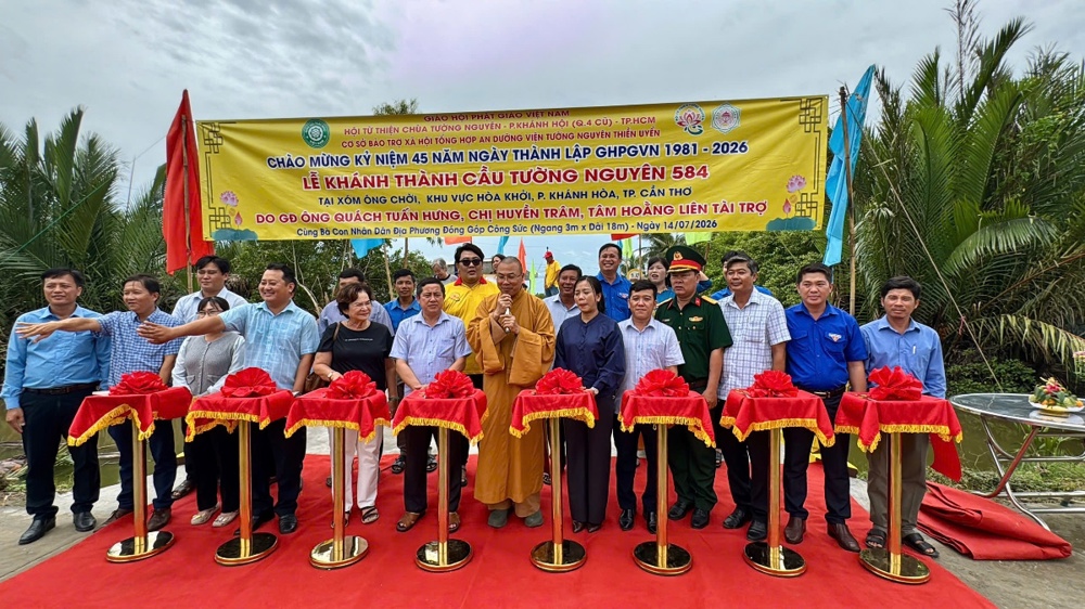 Cần Thơ: Khánh thành và khởi công 3 cây cầu giao thông nông thôn với tổng kinh phí hơn 1,3 tỷ đồng