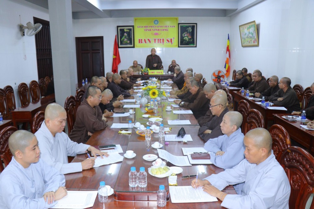 Vĩnh Long: Ban Trị sự GHPGVN khu vực Bến Tre (cũ) họp báo công tác Phật sự từ sau đại hội đến nay và triển Phật sự trọng tâm năm 2026