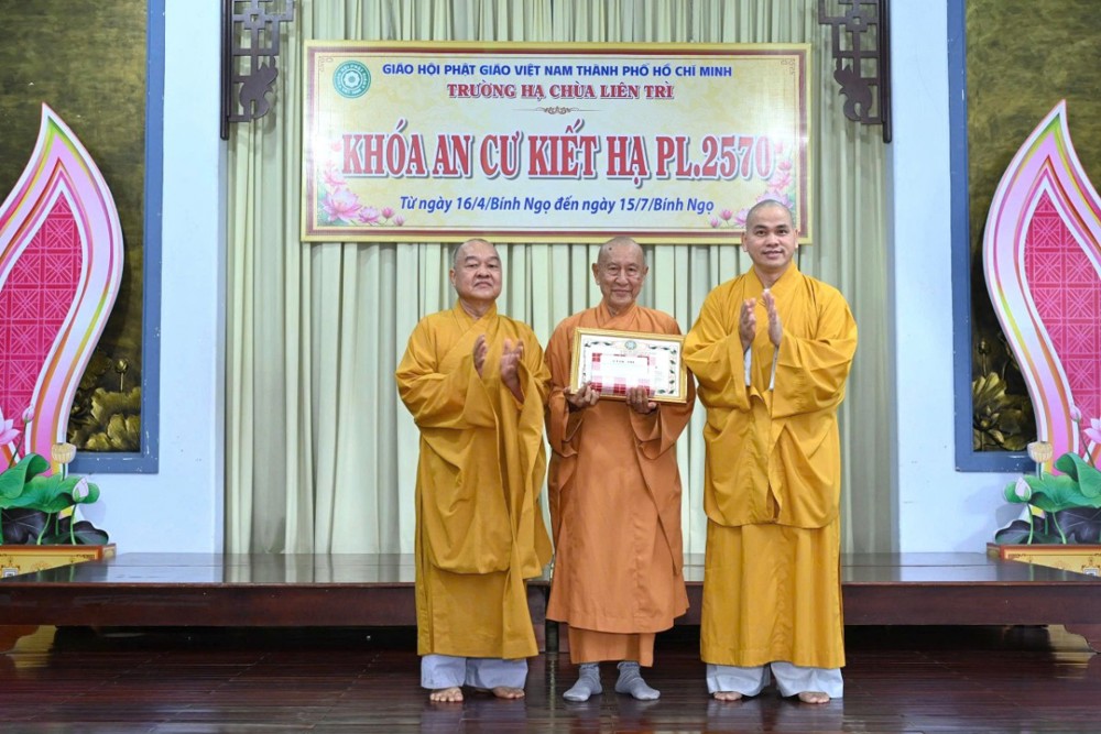 TP.HCM: Hội thi diễn giảng dành cho hành giả An cư kiết hạ tại trường hạ chùa Liên Trì