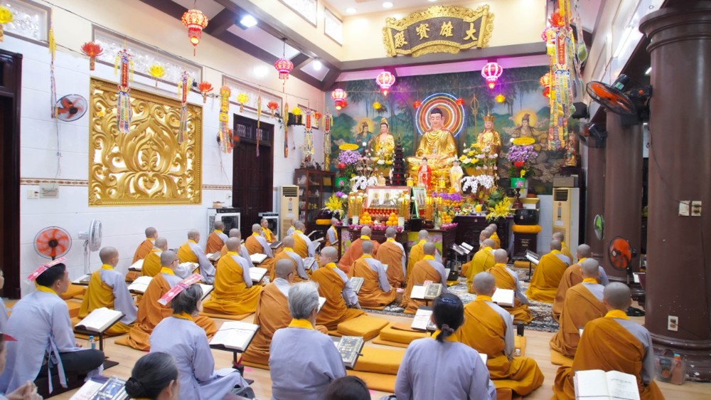 TP.HCM: Chùa Bồ Đề Lan Nhã Khai đàn Diệu Pháp Liên Hoa kéo dài 18 ngày