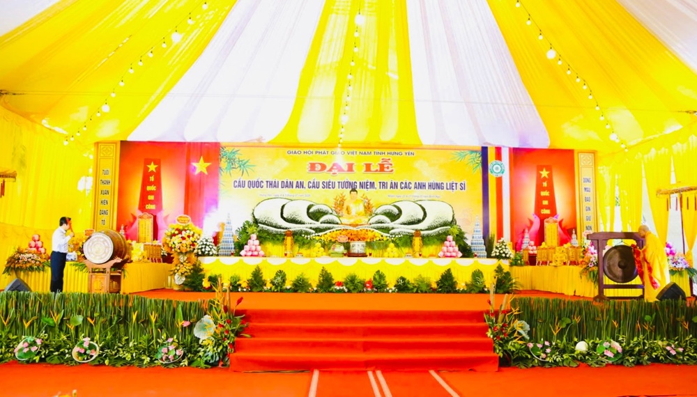 Hưng Yên: Trang nghiêm Đại lễ cầu Quốc thái dân an và cầu siêu, tưởng niệm, tri ân các anh hùng liệt sĩ tỉnh năm 2026