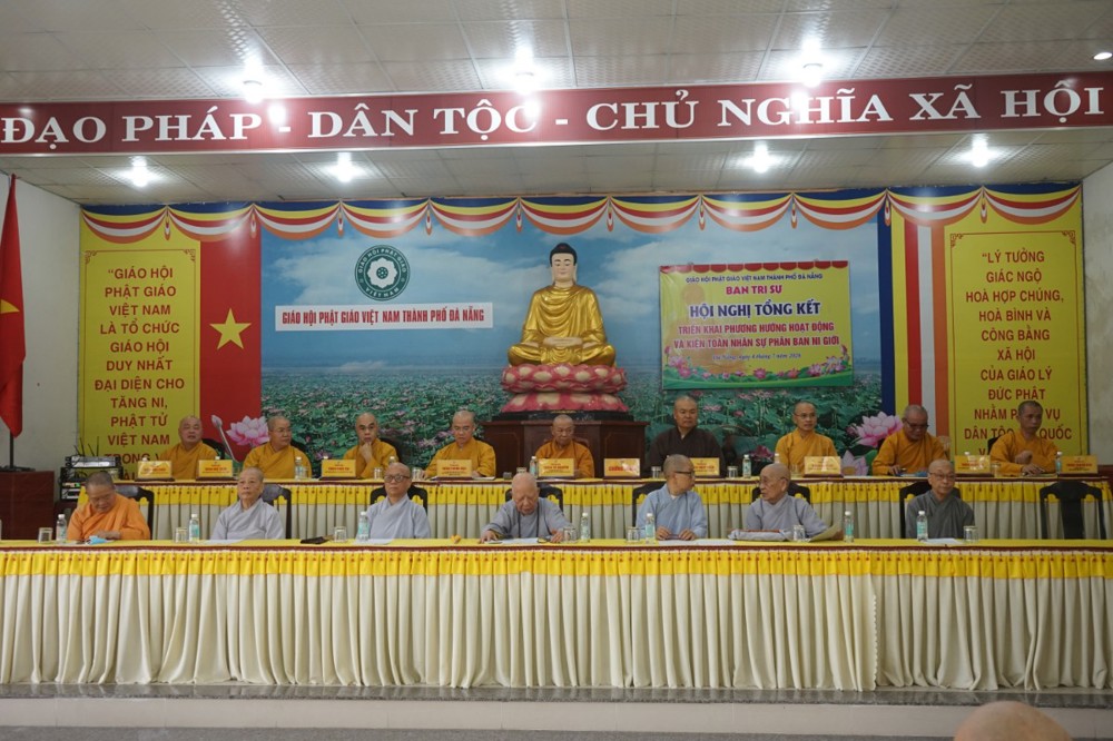 Đà Nẵng: Hội nghị tổng kết, triển khai phương hướng hoạt động và kiện toàn nhân sự Phân ban Ni giới.