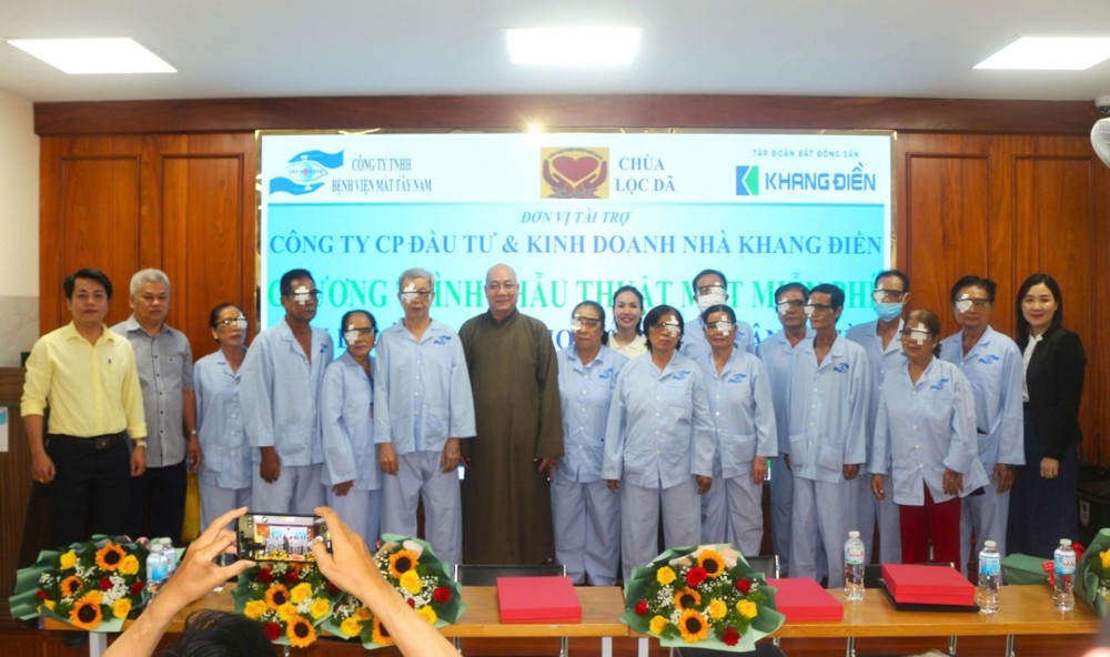 TP.HCM: Chùa Lộc Dã tổ chức chương trình phẫu thuật mắt miễn phí cho 1.000 bệnh nhân có hoàn cảnh khó khăn