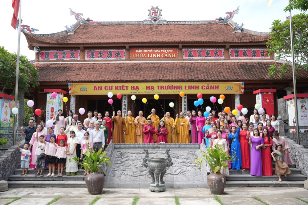 Thanh Hóa: Trang nghiêm Lễ hằng thuận tại chùa Linh Cảnh