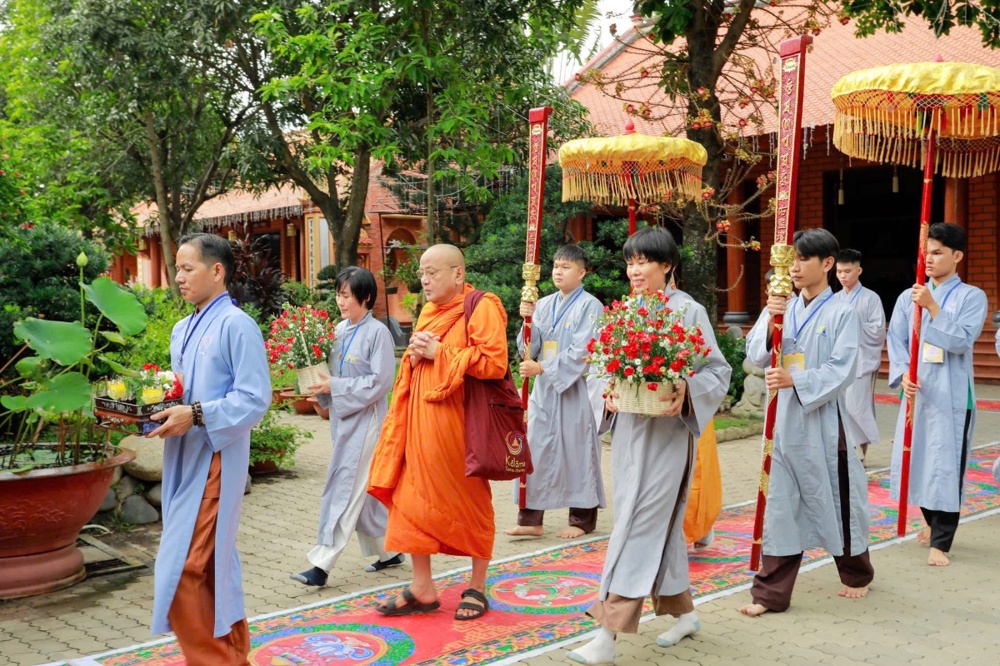TP.HCM: Hòa thượng Thích Bửu Chánh thuyết giảng về "Thất Thánh Tài" tại chùa Thiên Quang