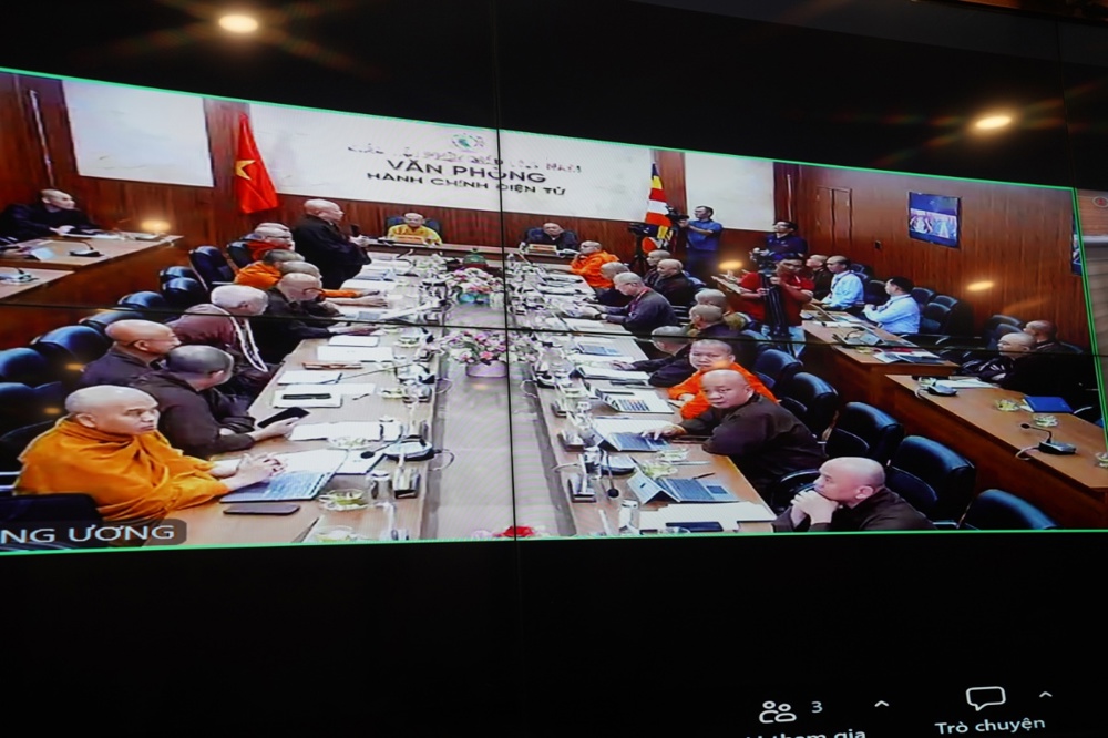 Ban Chỉ đạo Đại hội Đại biểu Phật giáo toàn quốc lần thứ X (2026 – 2031) họp phiên trực tuyến插图16