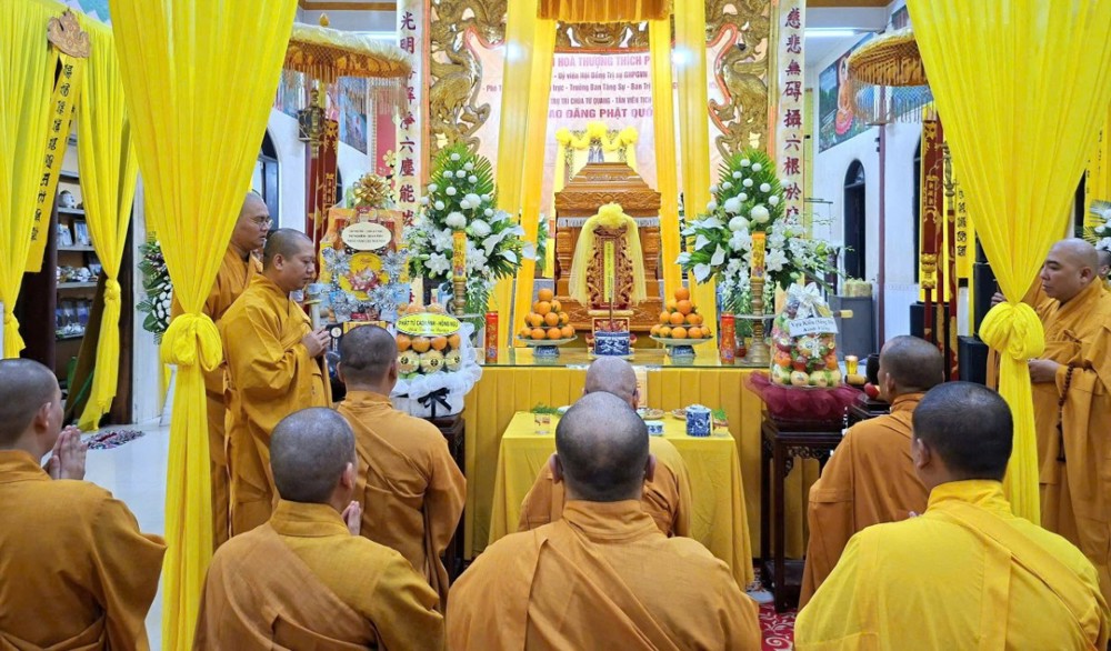 Cà Mau: Trang nghiêm lễ nhập kim quan Hòa thượng Thích Phước Lợi – Trưởng Ban Tăng sự GHPGVN tỉnh