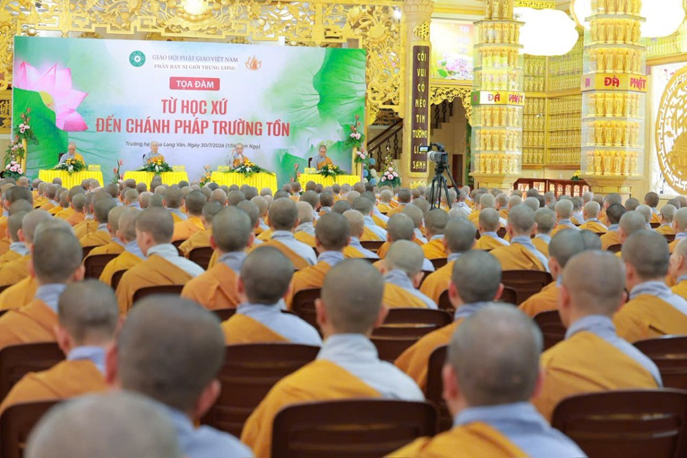 Đồng Nai: Tọa đàm “Từ học xứ đến Chánh pháp trường tồn” tại trường hạ chùa Long Vân