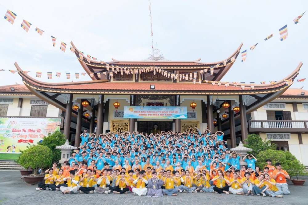 Tây Ninh: Chùa Pháp Hưng khai mạc Khóa sinh hoạt Phật pháp mùa hè “Thắp sáng niềm tin” lần thứ 8