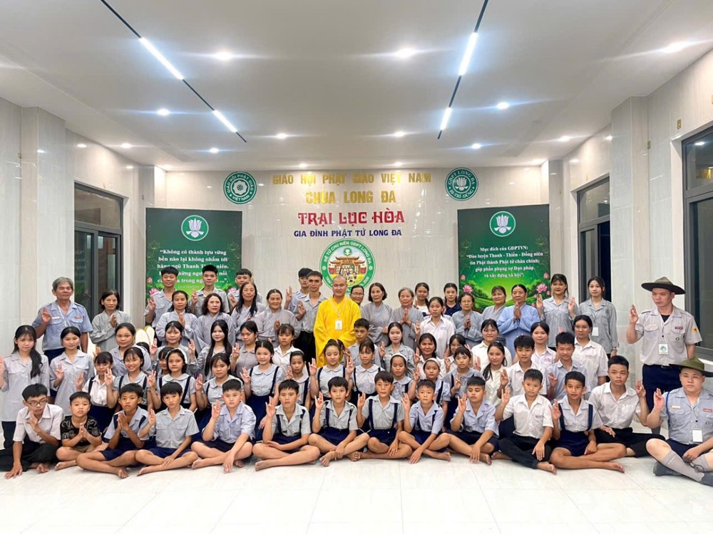 Gia Lai: Gia đình Phật tử Long Đa khai mạc Trại Lục Hòa chào mừng Đệ tứ Chu niên PL.2570 – DL.2026