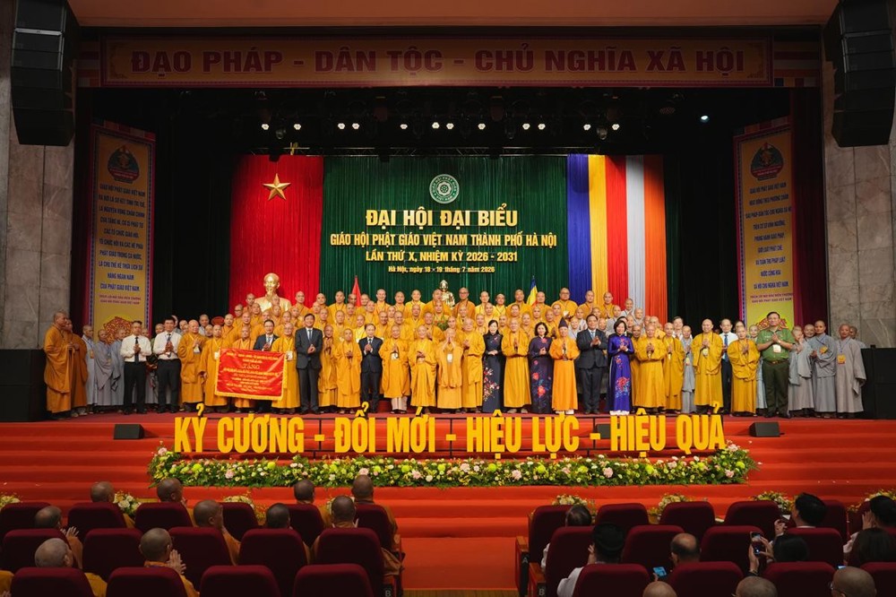 Hòa thượng Thích Bảo Nghiêm tái đắc cử Trưởng BTS GHPGVN TP. Hà Nội nhiệm kỳ 2026 - 2031