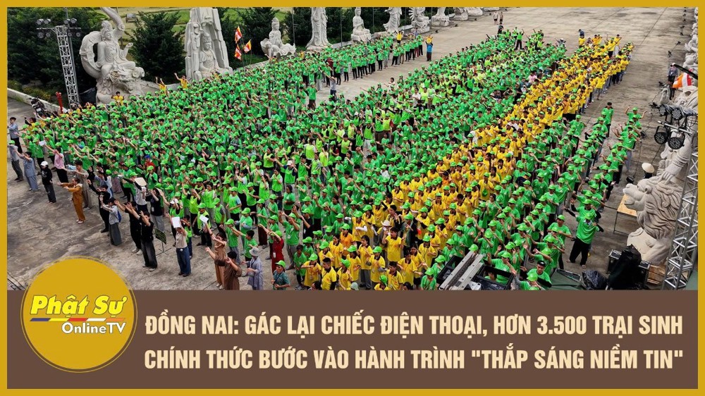 [Video] Đồng Nai: Gác lại chiếc điện thoại, hơn 3.500 trại sinh chính thức bước vào hành trình "Thắp sáng niềm tin"