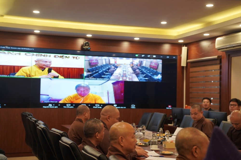 Ban Chỉ đạo Đại hội Đại biểu Phật giáo toàn quốc lần thứ X (2026 – 2031) họp phiên trực tuyến插图28