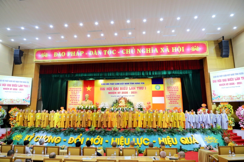 Thượng toạ Thích Thanh Quang được suy cử làm tâm Trưởng BTS GHPGVN tỉnh Hưng Yên nhiệm kỳ 2026 - 2031