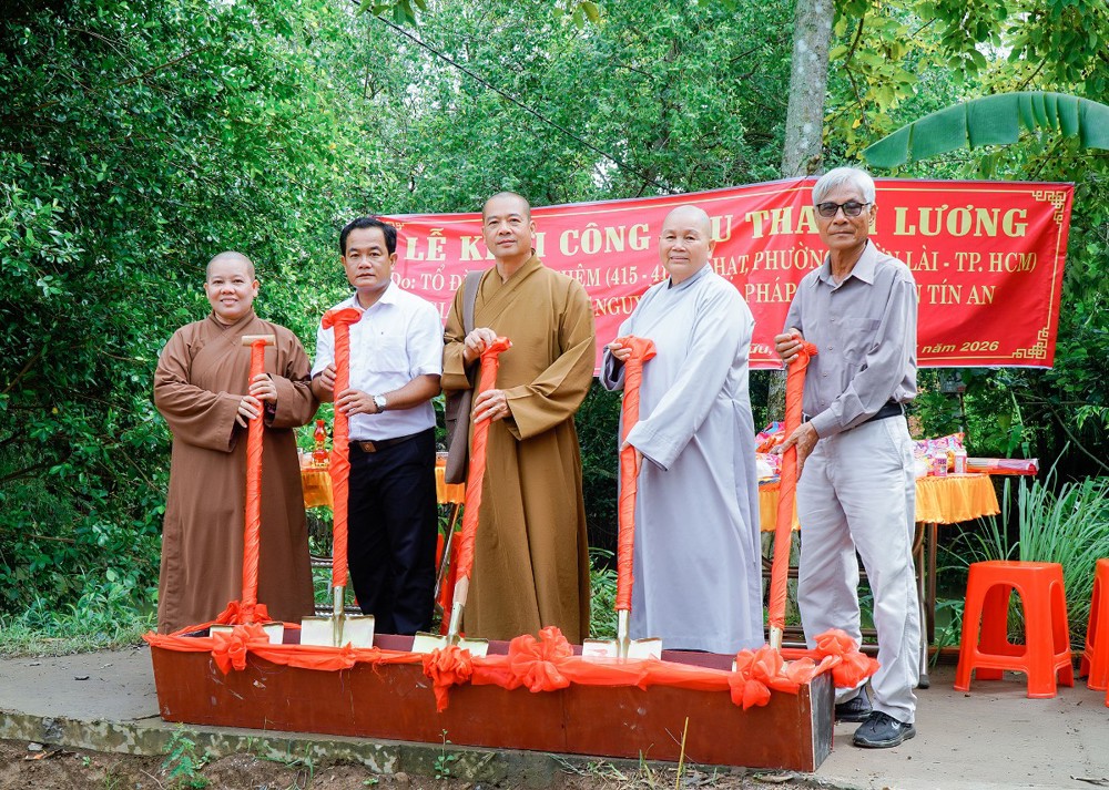 Đồng Tháp: Khởi công xây dựng cầu Rạch Kinh ấp 3, xã An Hữu - Nhịp cầu từ bi nối liền đời đạo