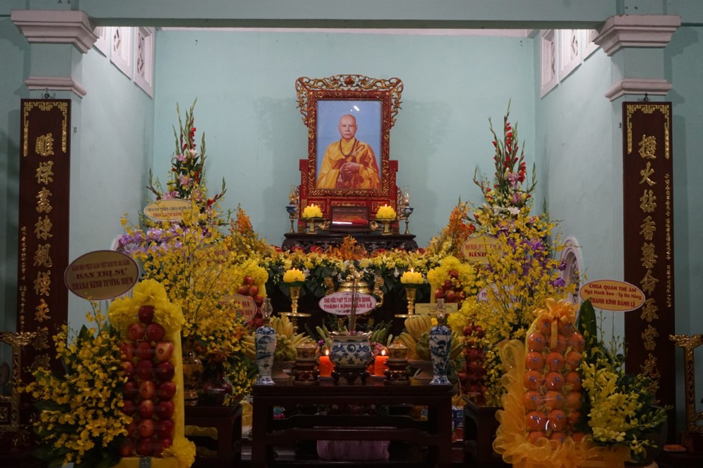 Đà Nẵng: Lễ húy nhật Cố Trưởng lão Hòa thượng Thích Quang Thể tại chùa Thọ Quang