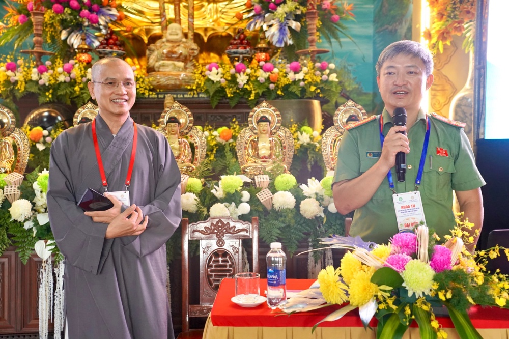 Công an TP. Đà Nẵng phối hợp tuyên truyền phòng chống ma túy tại Khóa tu Phật tử dân tộc 2026.