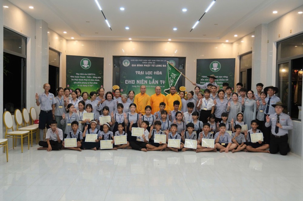 Gia Lai: Gia đình Phật tử Long Đa long trọng tổ chức lễ kỷ niệm Đệ tứ Chu niên PL.2570 – DL.2026