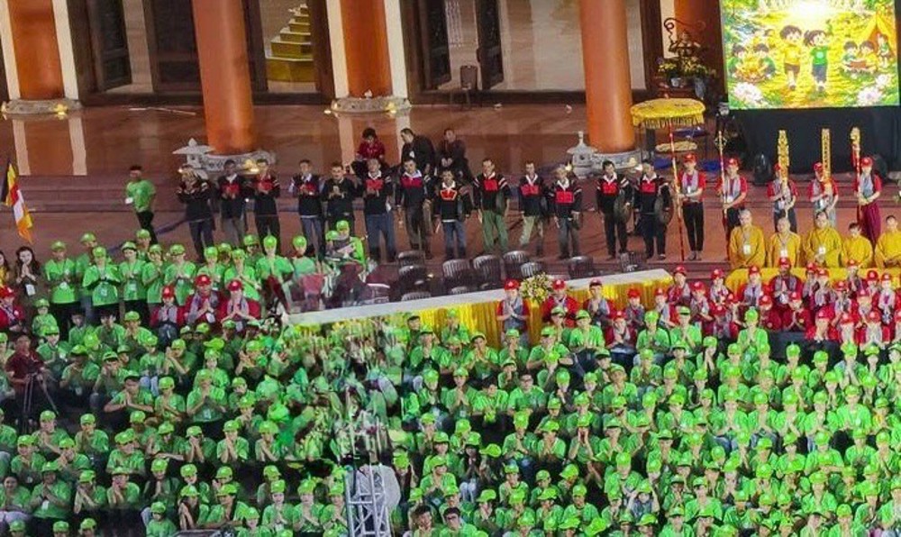 TP. Đồng Nai: Âm vang cồng chiêng Tây Nguyên giữa Hội trại XVI – Khi văn hóa dân tộc hội tụ dưới mái chùa Việt