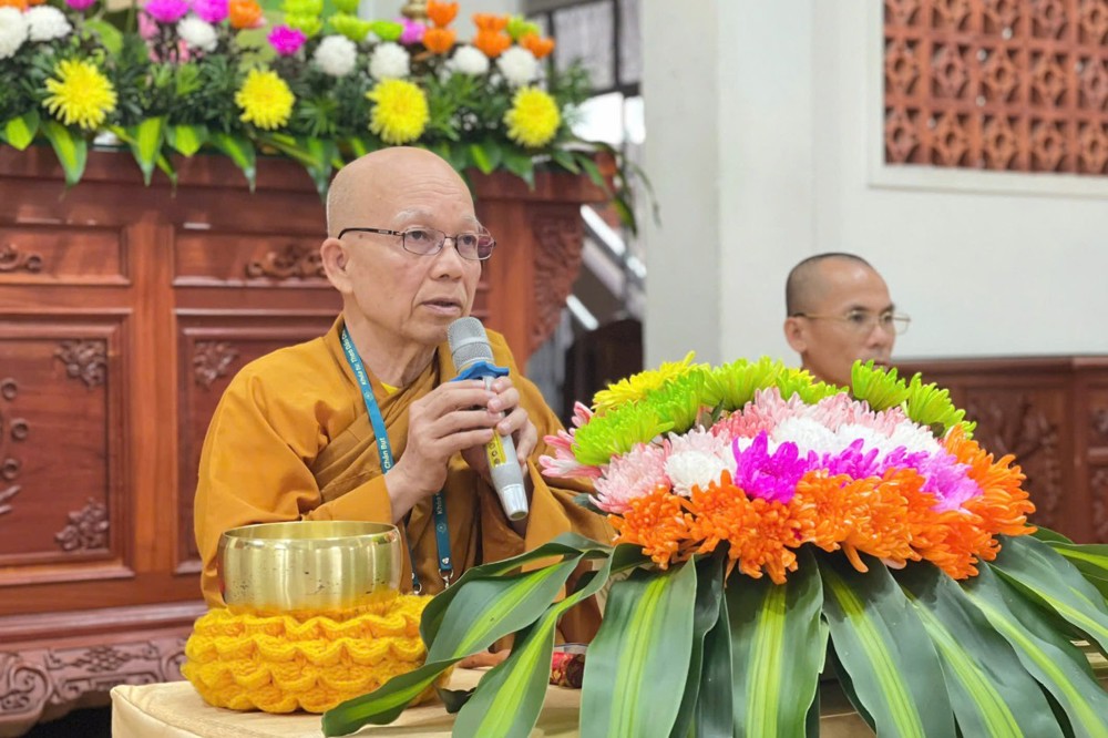 TP. HCM: Hòa thượng Thích Minh Thành thuyết giảng tại khóa sinh hoạt Phật pháp mùa hè "Theo dấu chân Bụt" lần thứ II
