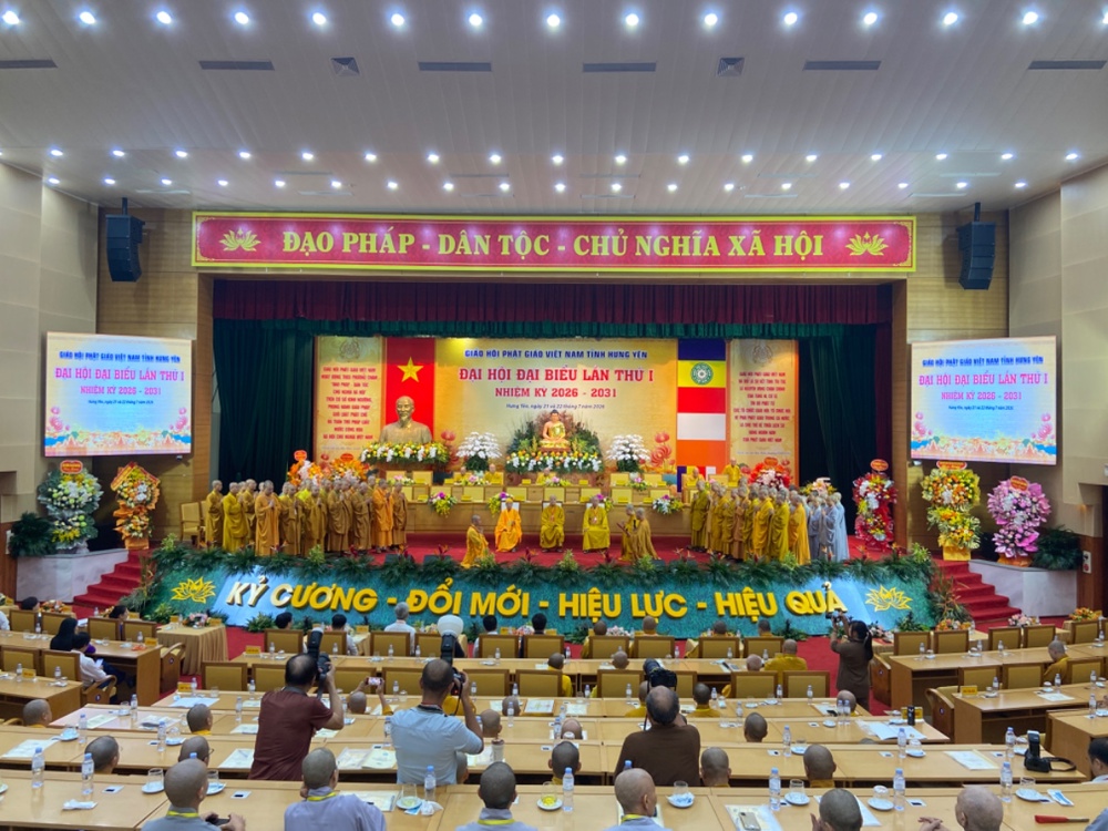 Thượng toạ Thích Thanh Quang được suy cử làm tâm Trưởng BTS GHPGVN tỉnh Hưng Yên nhiệm kỳ 2026 - 2031
