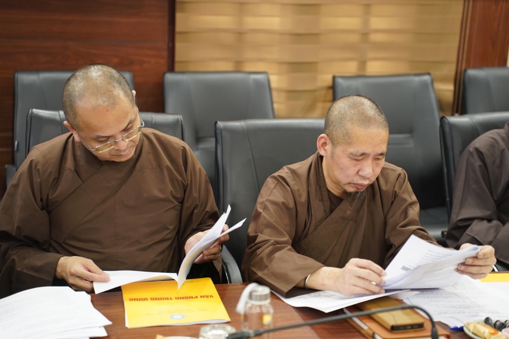Ban Chỉ đạo Đại hội Đại biểu Phật giáo toàn quốc lần thứ X (2026 – 2031) họp phiên trực tuyến插图13