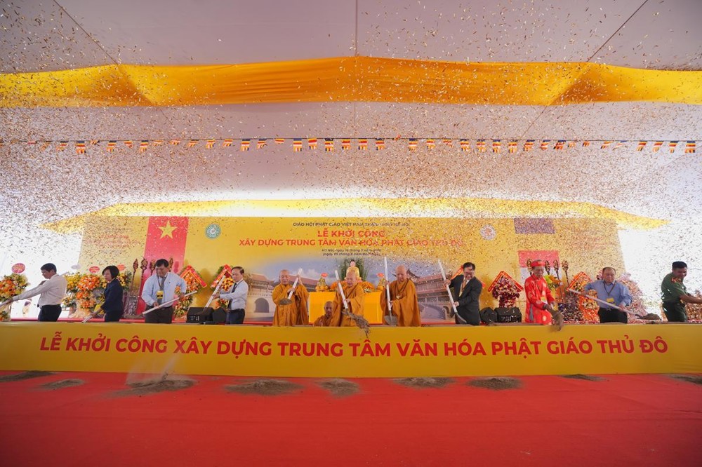 Hà Nội: Long trọng lễ khởi công xây dựng Trung tâm văn hóa Phật giáo Thủ đô