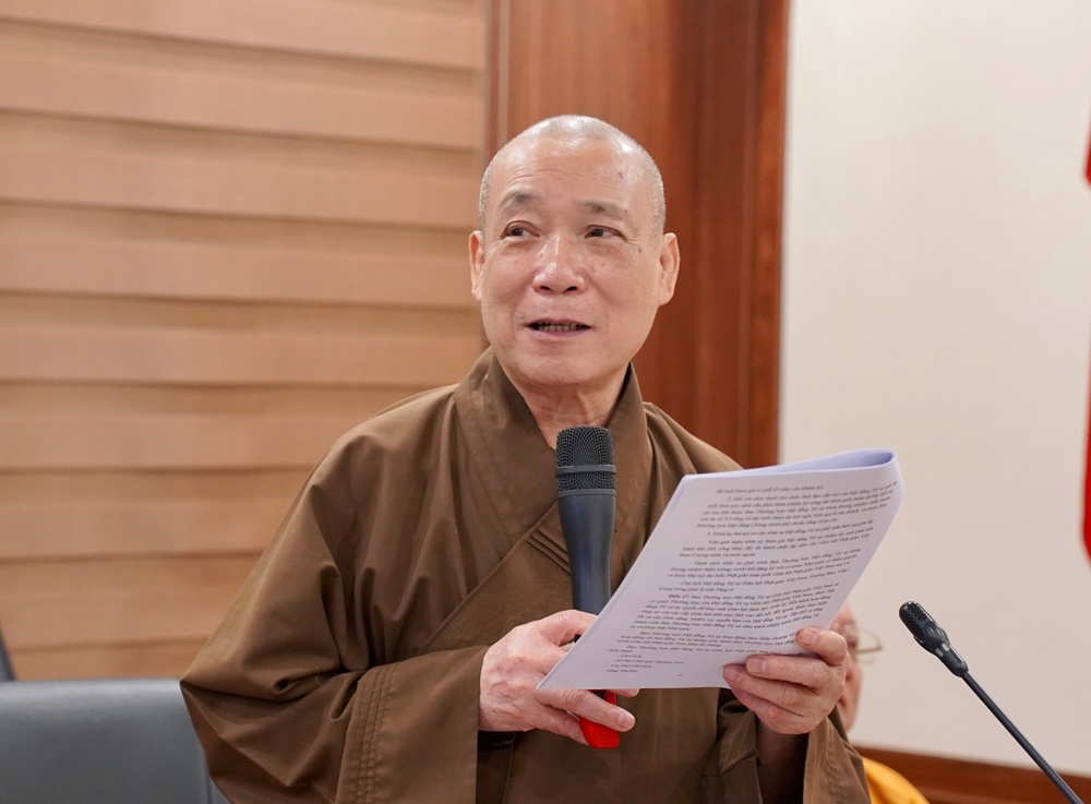 Ban Chỉ đạo Đại hội Đại biểu Phật giáo toàn quốc lần thứ X (2026 – 2031) họp phiên trực tuyến插图4
