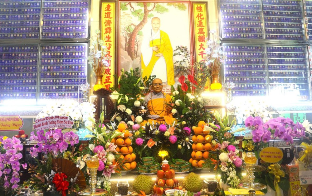 TP.HCM: Chùa Pháp Quang trang nghiêm tổ chức lễ húy kỵ lần thứ hai cố Ni trưởng Thích Nữ Tắc Thinh