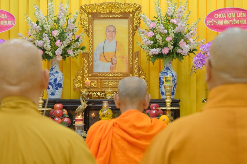 Cần Thơ: Trang nghiêm lễ húy kỵ lần thứ I cố Ni trưởng Thích Nữ Như Ngọc tại chùa Kim Liên