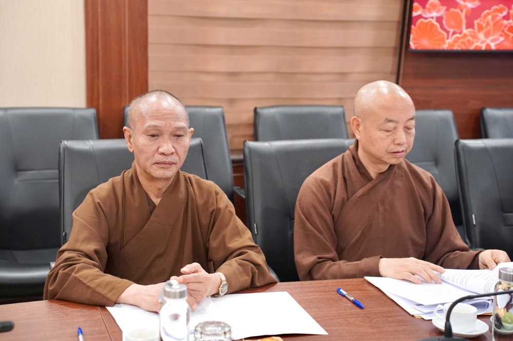 Ban Chỉ đạo Đại hội Đại biểu Phật giáo toàn quốc lần thứ X (2026 – 2031) họp phiên trực tuyến插图12