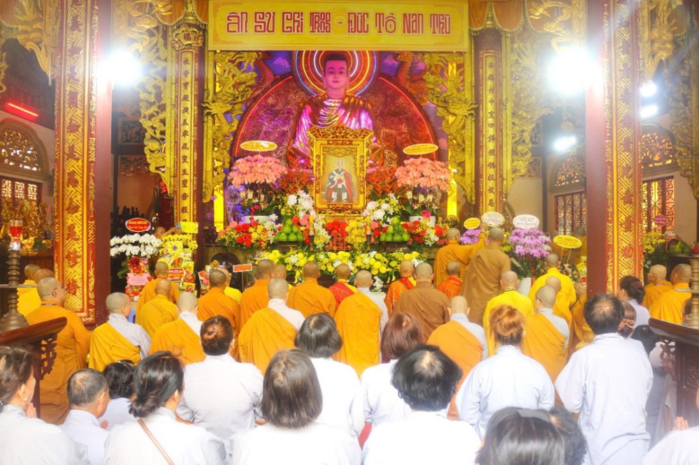 TP.HCM: Tưởng niệm lần thứ 33 cố Hòa thượng Thích Từ Bạch, trao Quyết định bổ nhiệm trụ trì chùa An Phước
