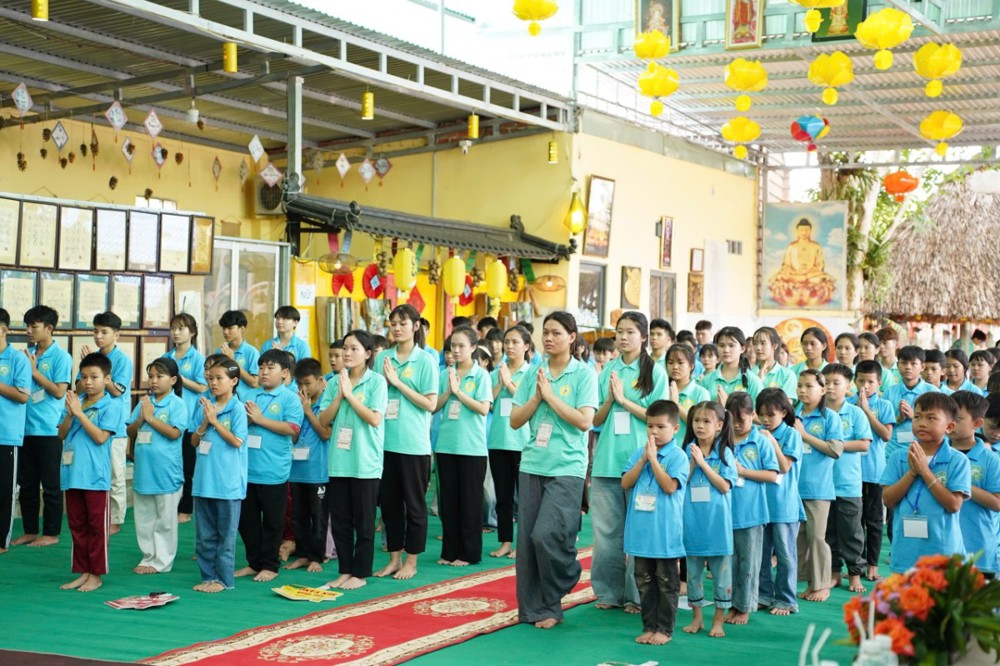 Đồng Nai: Chùa Tây Trúc khai mạc Khóa sinh hoạt Phật pháp mùa Hè “Gieo hạt Vườn Tâm” lần thứ III