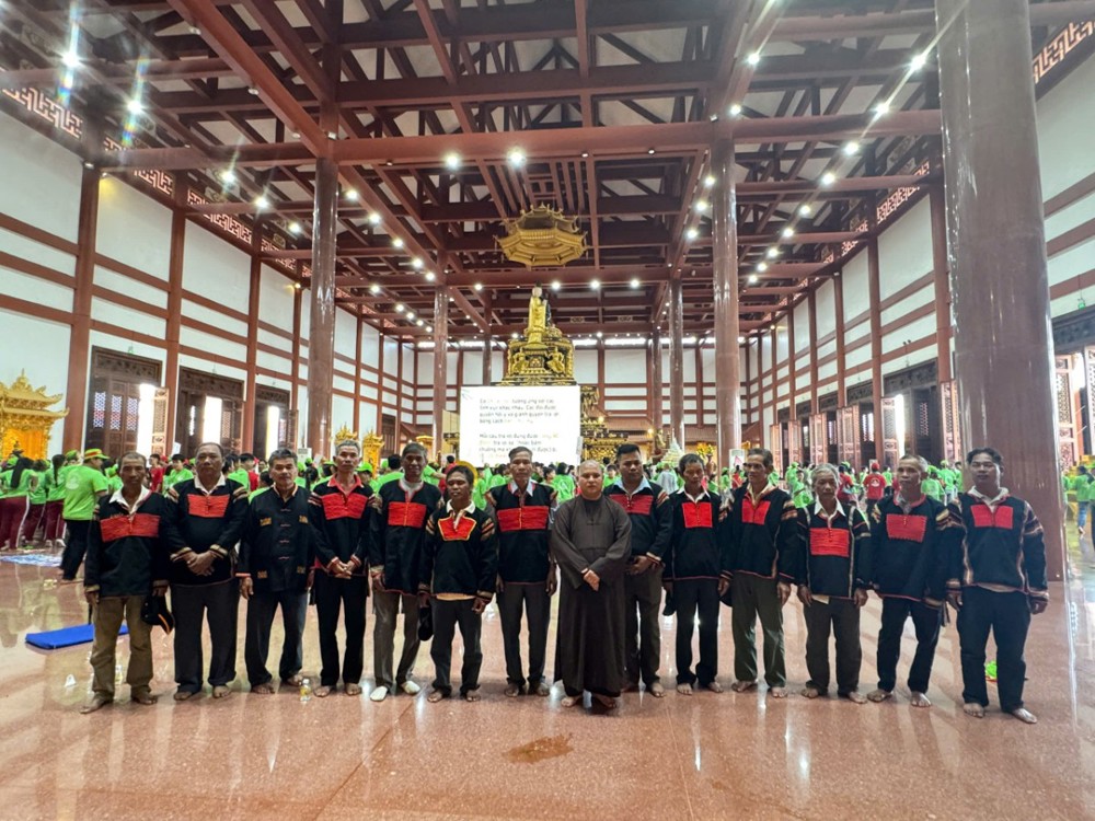 TP. Đồng Nai: Âm vang cồng chiêng Tây Nguyên giữa Hội trại XVI – Khi văn hóa dân tộc hội tụ dưới mái chùa Việt