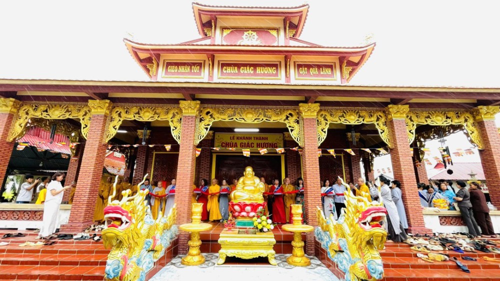 Cần Thơ: Khánh thành chùa Giác Hương nhân ngày Huý kỵ cố Hoà thượng khai sơn