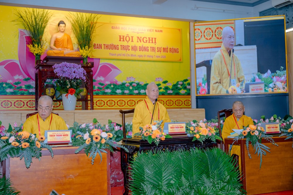 Khai mạc Hội nghị kỳ 8 Ban Thường trực Hội đồng Trị sự mở rộng