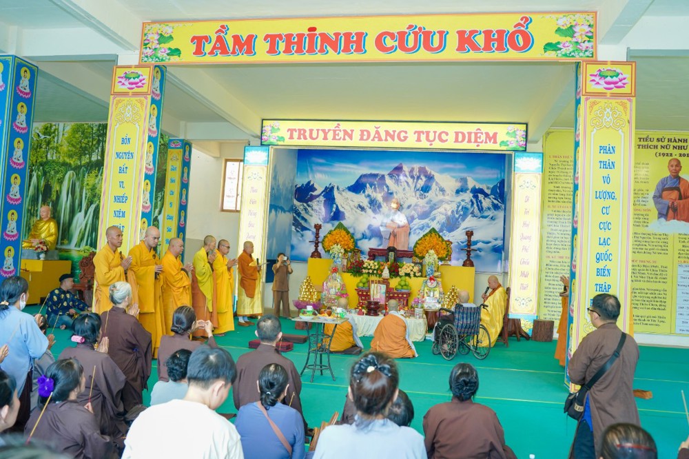 TP.HCM: Tưởng niệm lần thứ 16 cố Ni trưởng Thích nữ Như Thái, trang nghiêm Đại lễ Vu lan và dâng y Ca-sa