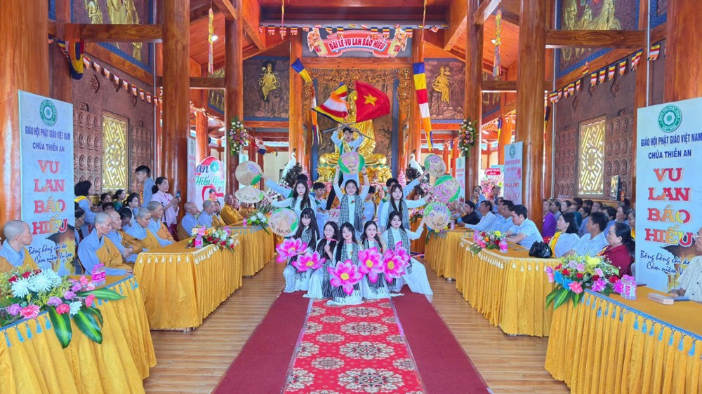 Đồng Tháp: Chùa Thiền An trang nghiêm tổ chức Đại lễ Vu lan Báo hiếu PL.2570 