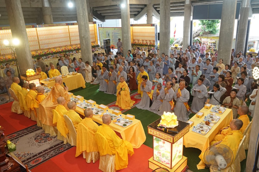 Đà Nẵng: Trang nghiêm Pháp hội Cúng dường Trai tăng và Mãn hạ An cư tại Chùa An Phước