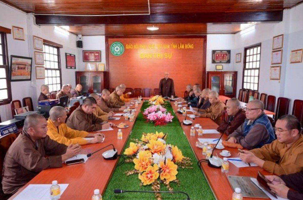 Lâm Đồng: Thường trực Ban Trị sự GHPGVN tỉnh triển khai công tác chuẩn bị Đại hội Đại biểu Phật giáo tỉnh lần thứ I