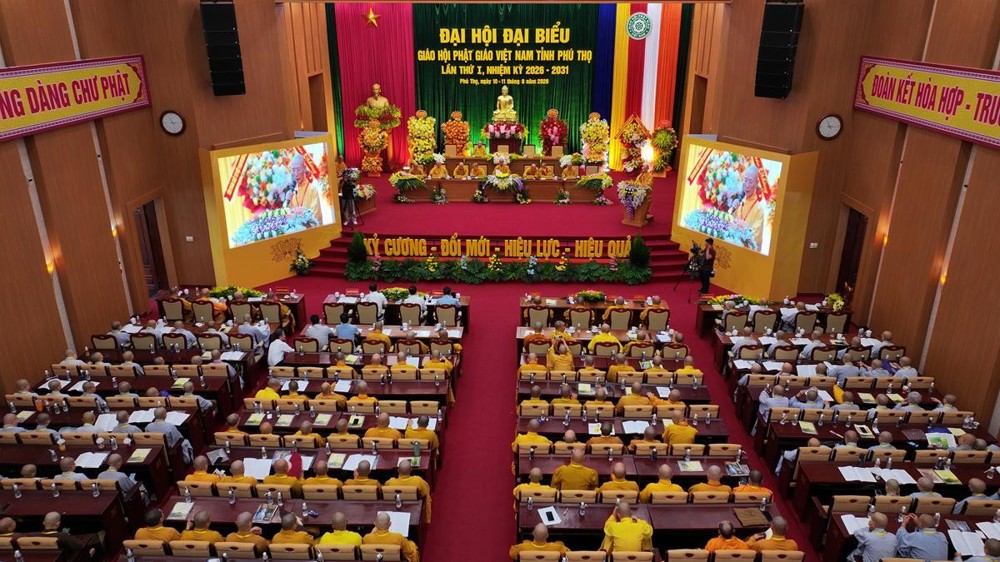 Phiên làm việc thứ nhất Đại hội Đại biểu Phật giáo tỉnh Phú Thọ lần thứ I nhiệm kỳ 2026 – 2031