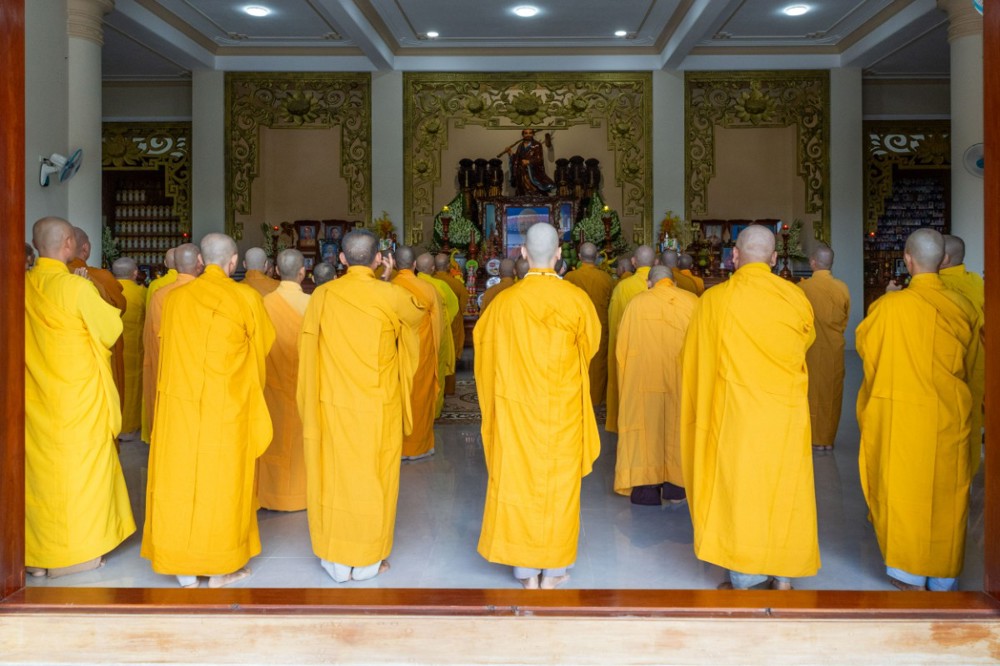 Gia Lai: Trường hạ Tổ đình Thiên Đức trang nghiêm tổ chức Lễ Tự tứ, tạ pháp mãn hạ