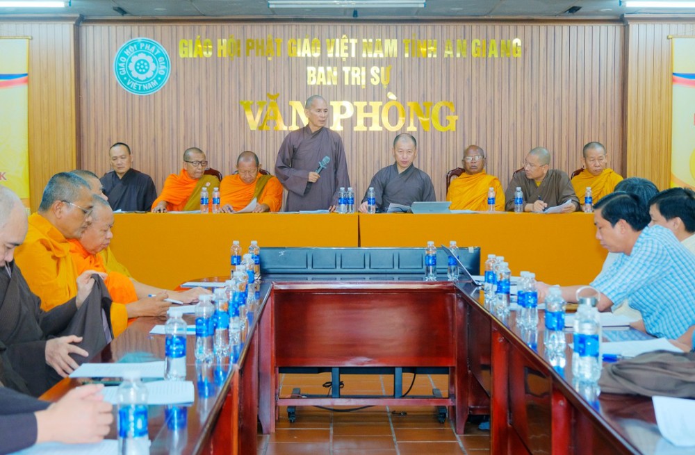 An Giang: Ban Thường trực Ban Trị sự họp thường kỳ, dự kiến nhân sự các ban chuyên môn