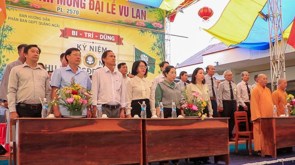 Quảng Ngãi: GĐPT Hoa Nghiêm kỷ niệm 60 năm hình thành và phát triển