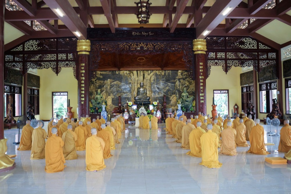 Lâm Đồng: Trường hạ Thiền viện Trúc Lâm Chánh Thiện mãn khóa An cư kiết hạ Phật lịch 2570