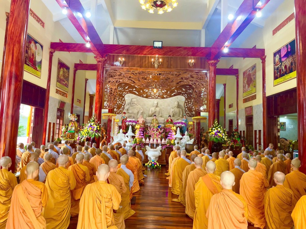Đồng Nai: Trang nghiêm lễ Mãn hạ – Tự tứ và khánh tuế chư tôn đức Ni Trường hạ Khu vực IX