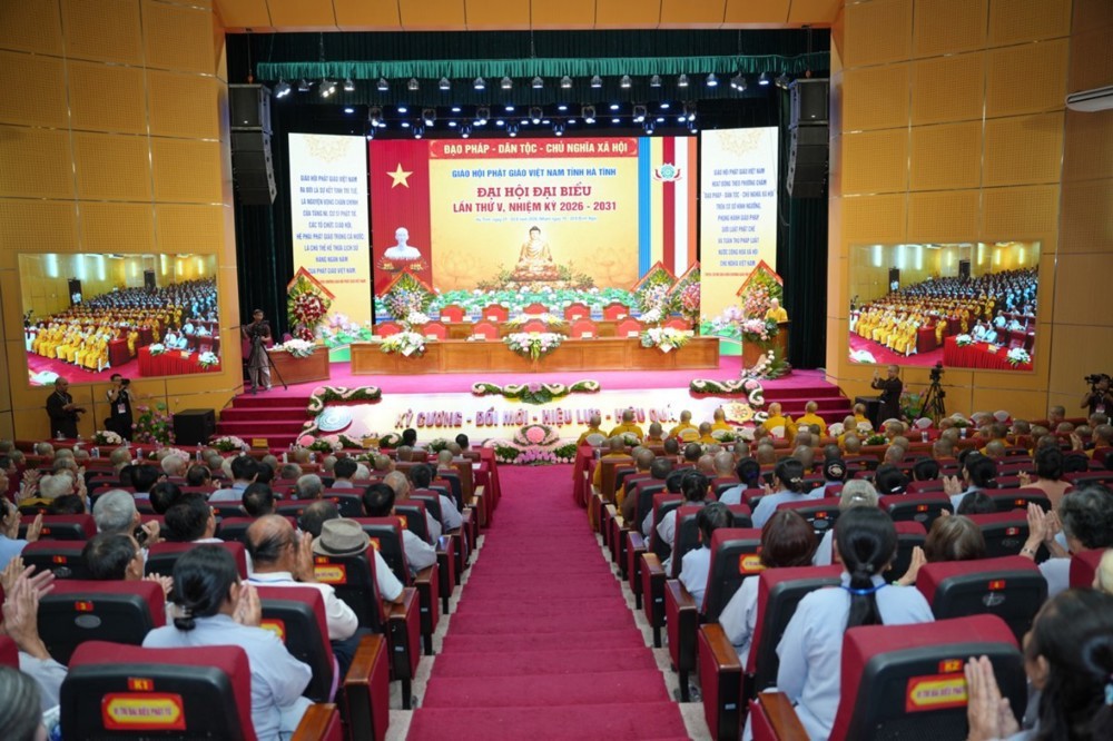 Hà Tĩnh: Phiên thứ nhất Đại hội Đại biểu GHPGVN tỉnh Hà Tĩnh nhiệm kỳ V (2026-2031)