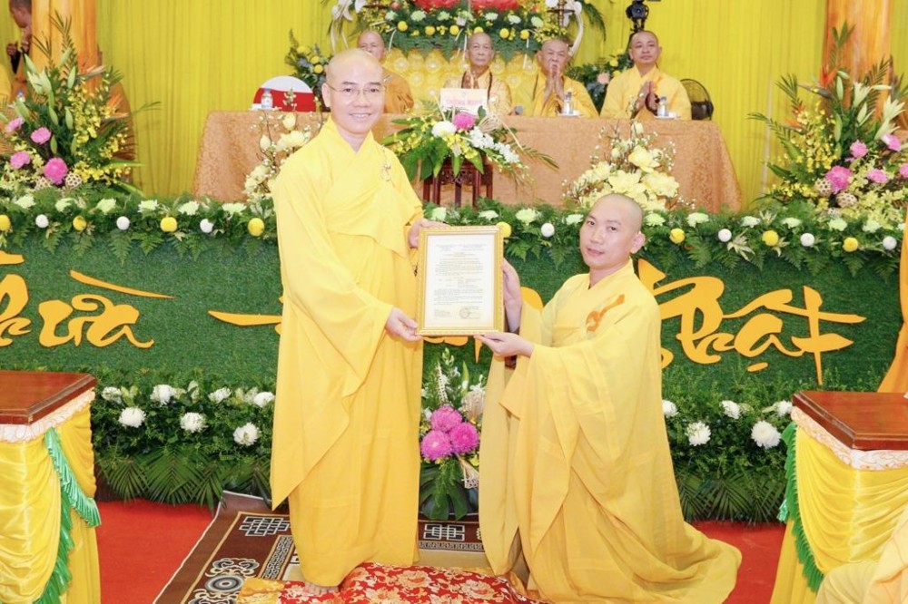 Đà Nẵng: Công bố và trao Quyết định bổ nhiệm trụ trì chùa Thanh Phước