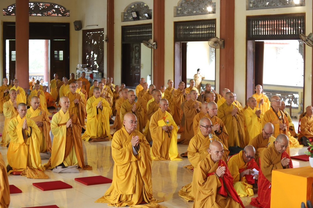 Đắk Lắk: Tăng Ni khu vực phía Đông tác pháp Tự tứ, mãn hạ An cư PL.2570